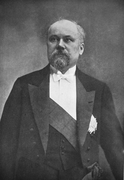 Präsident der Französischen Republik, M. Raymond Poincare von French Photographer